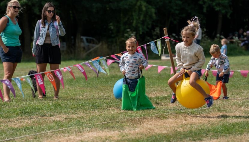Space hopper racing - National Trust Images, Rebecca Hughes